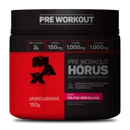 Horus Pó Sabor Frutas Vermelhas 150g VENCIMENTO: 09/05/2026